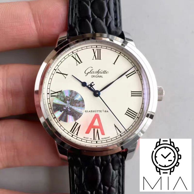 Glashutte Original Senator Excellence 1-39-52-01-02-04 V4 FK Factory Stainless Steel Case White Dial