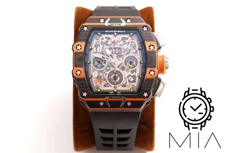 Richard Mille RM011-03 McLaren Automatic Flyback Chronograph KV Factory Skeleton Dial