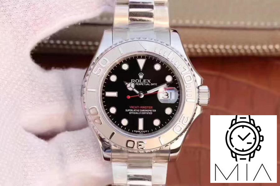 Rolex Yacht Master 116622 40mm EW Factory Black Dial