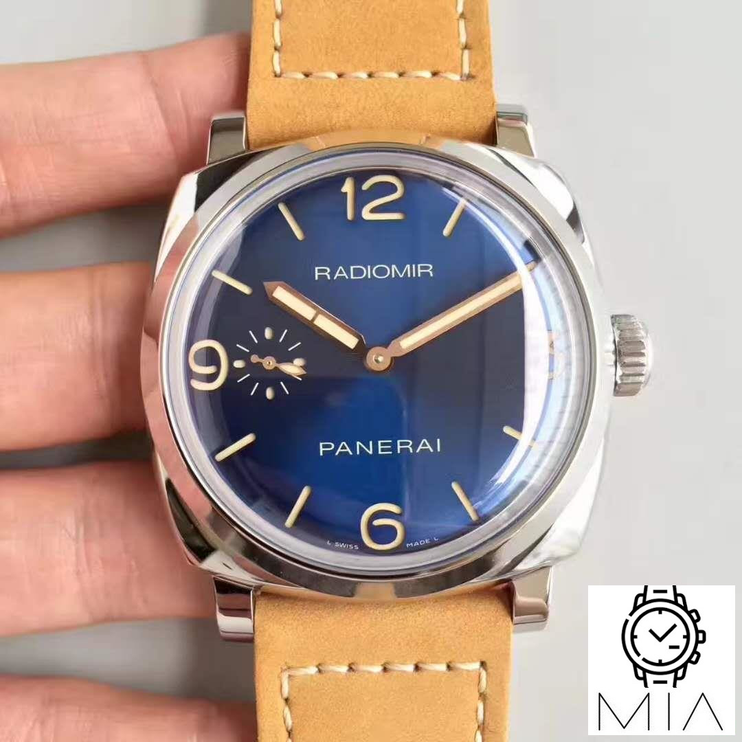 Panerai Radiomir 1940 PAM690 ZF Factory Blue Dial