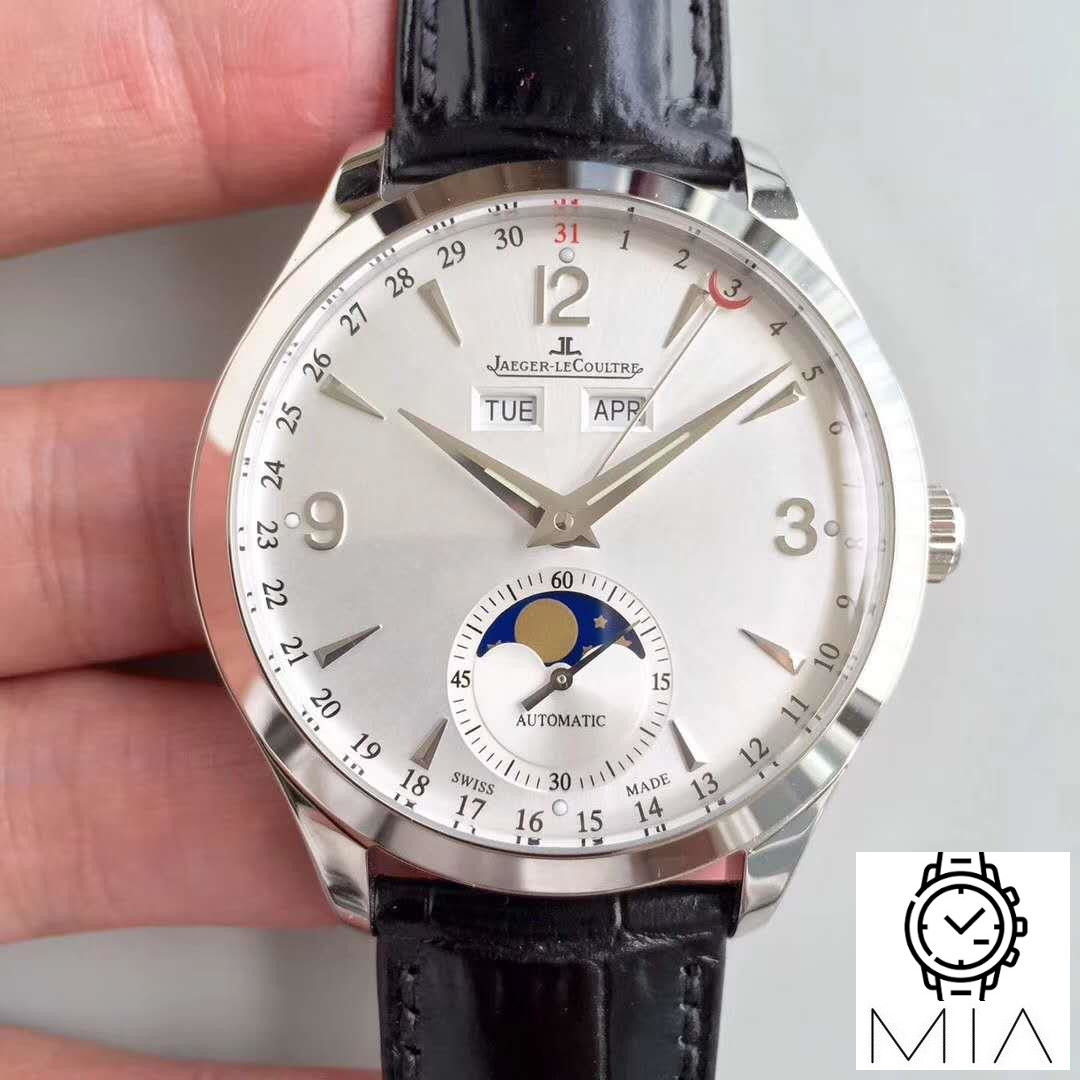 Jaeger-LeCoultre Master Calendar 1558420 OM Factory Silver Dial 39mm