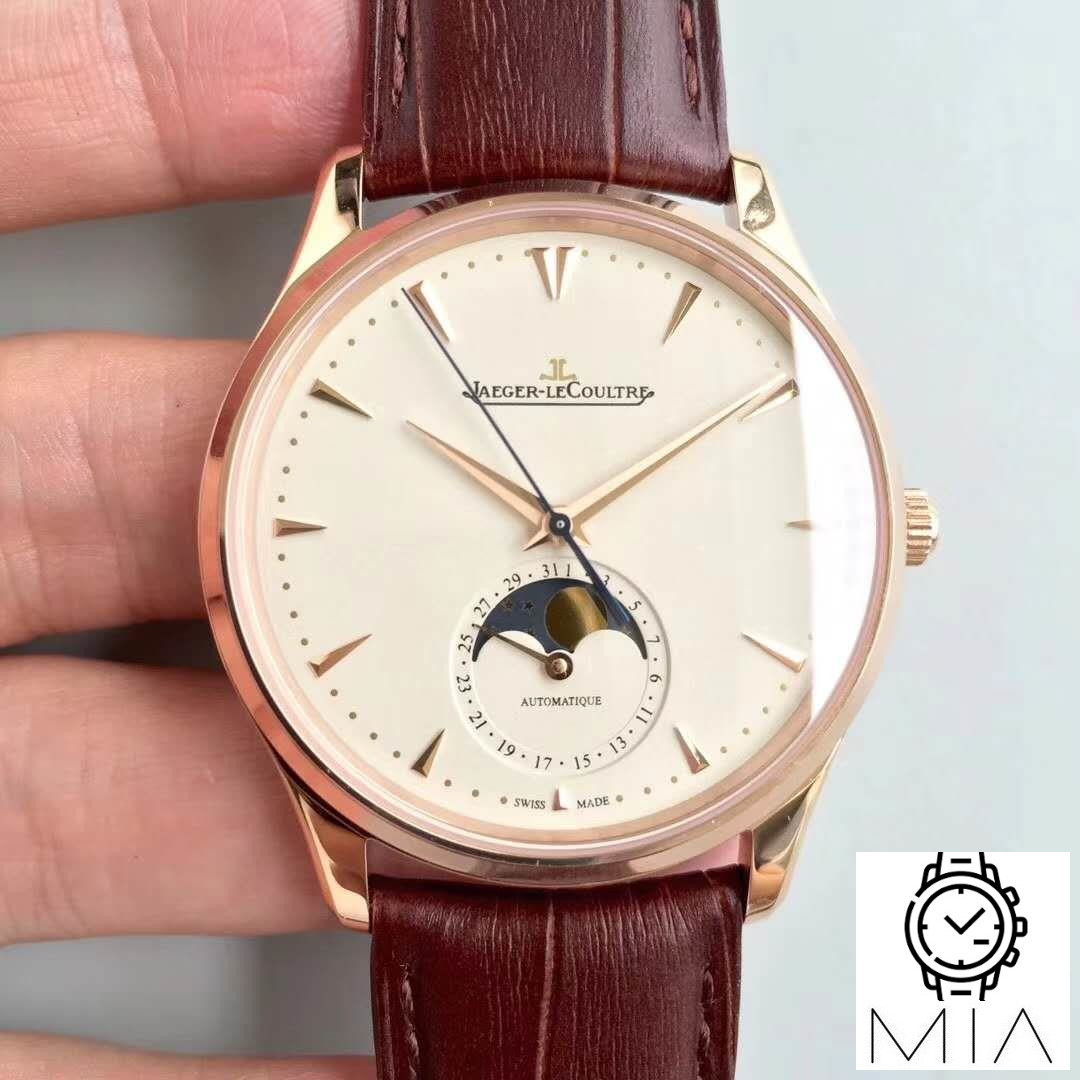 Jaeger-LeCoultre Master Ultra Thin Moon 1362520 ZF Factory White Dial