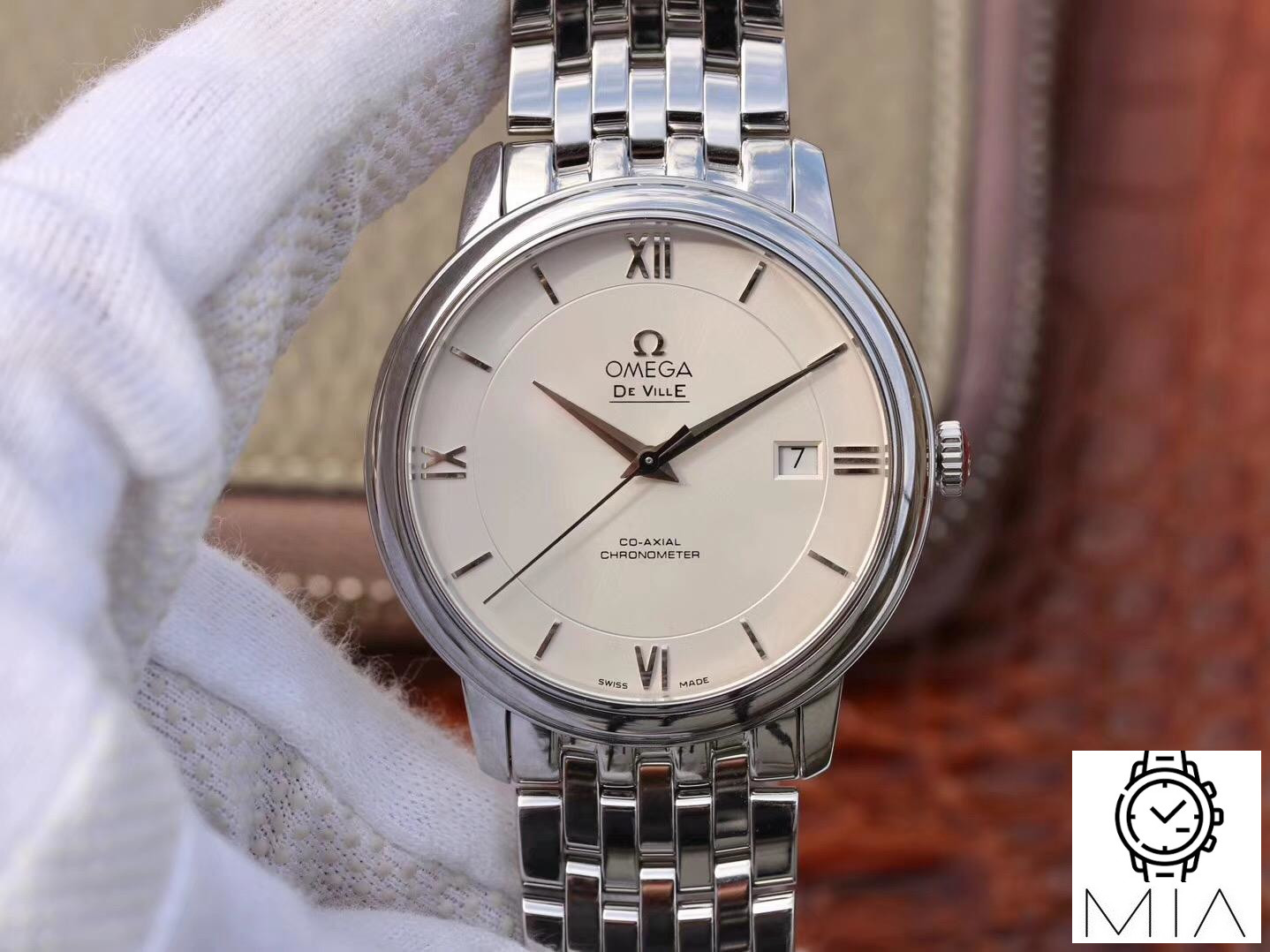 Omega De Ville Prestige 424.10.40.20.02.003 MKS Factory White Dial