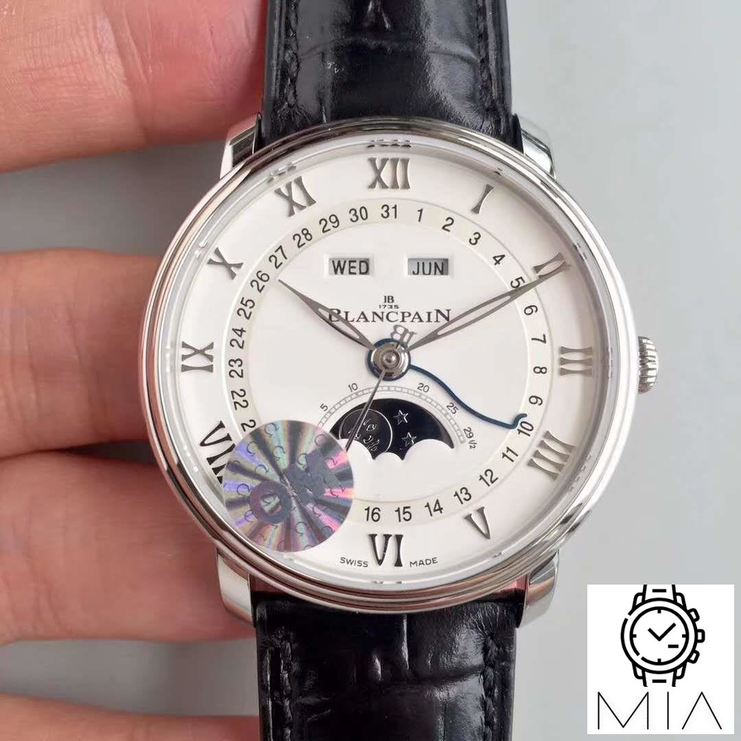 Blancpain Villeret 6654A-1127-55B OM Factory V2 White Dial