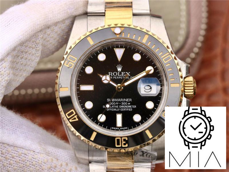 Rolex Submariner Date 116613LN VR Factory 18K Yellow Gold Wrapped Black Dial