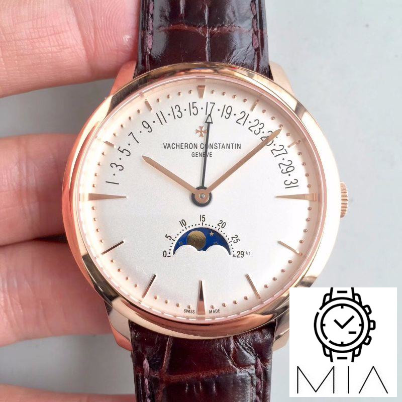 Vacheron Constantin Patrimony 4010U/000R-B329 18K Rose Gold White Dial