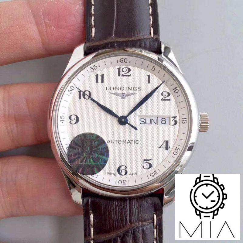 Longines Master Day-Date L2.755.4.78.3 JF Factory Silver Dial