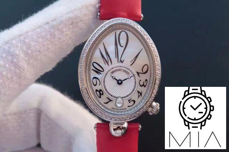 Breguet Ladies Reine De Naples 8918BB/58/864/D00D White Dial
