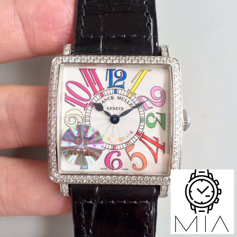 Franck Muller Master Square Ladies 6002 M QZ D GF Factory White Dial