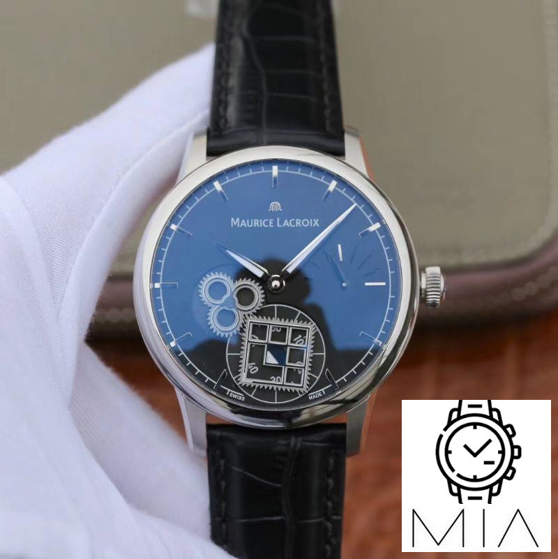 Maurice Lacroix Masterpiece MP7158-SS001-301-1 AM Factory Black Dial