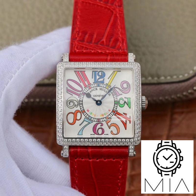 Franck Muller Master Square Ladies 6002 M QZ R GF Factory White Dial