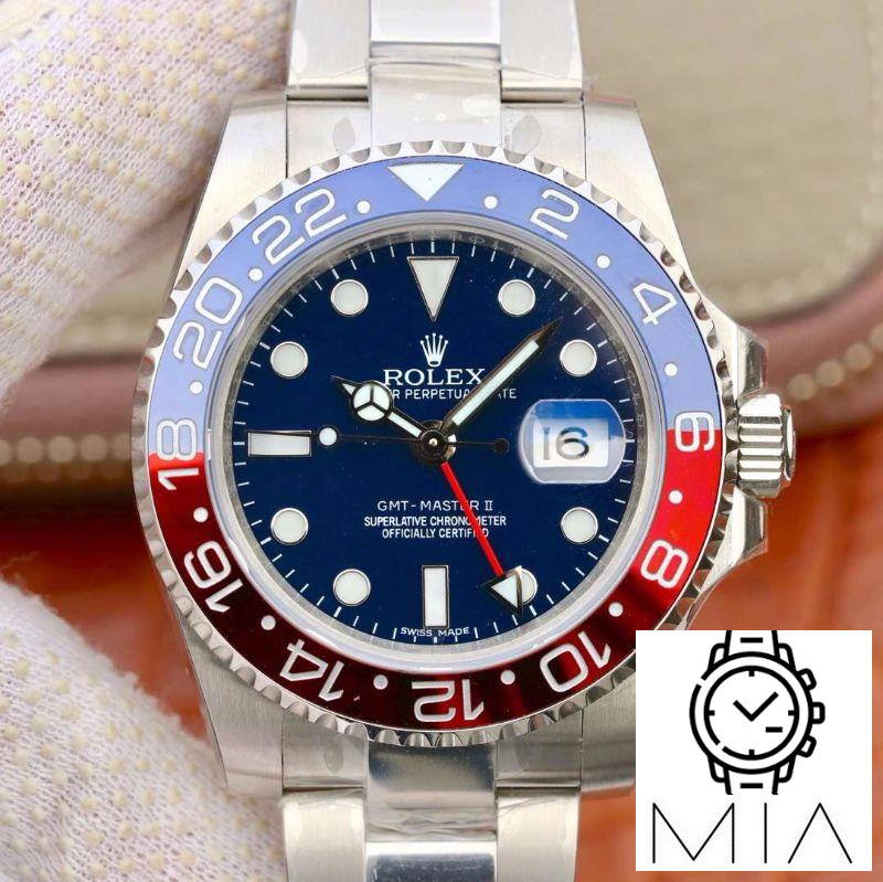 Rolex GMT Master II 126710BLRO EW Factory Blue Dial