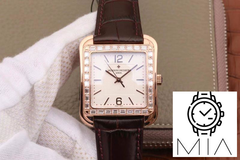 Vacheron Constantin Historiques Toledo 1951 86300/000R-9826 GS Factory 18K Rose Gold Silver Dial