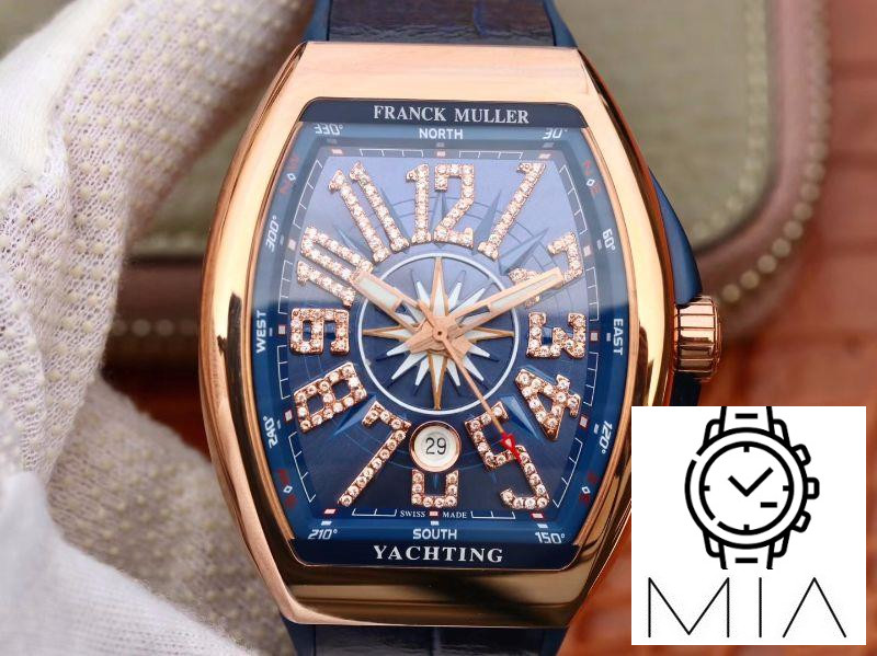 Franck Muller Vanguard V45 25th Anniversary Blue Dial