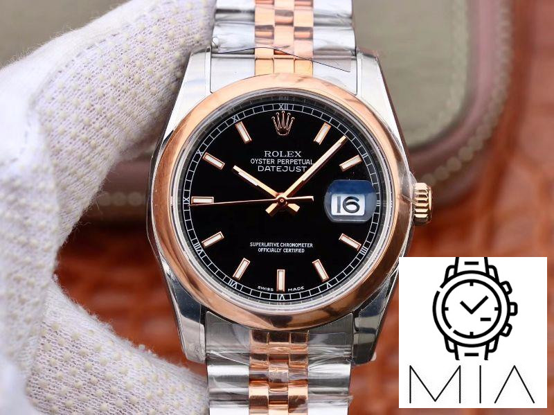 Rolex Datejust 36MM 126201 AR Factory Black Dial