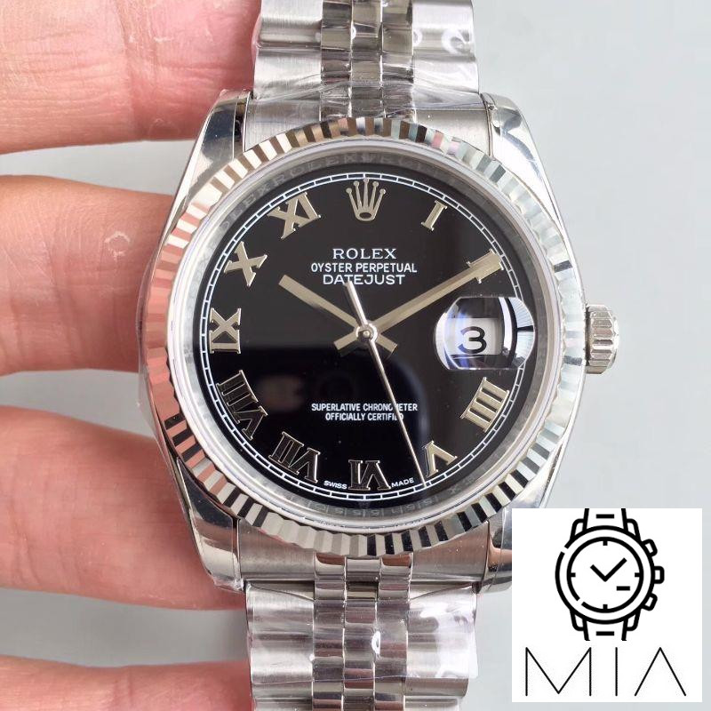 Rolex Datejust 116334 41MM EW Factory Black Dial