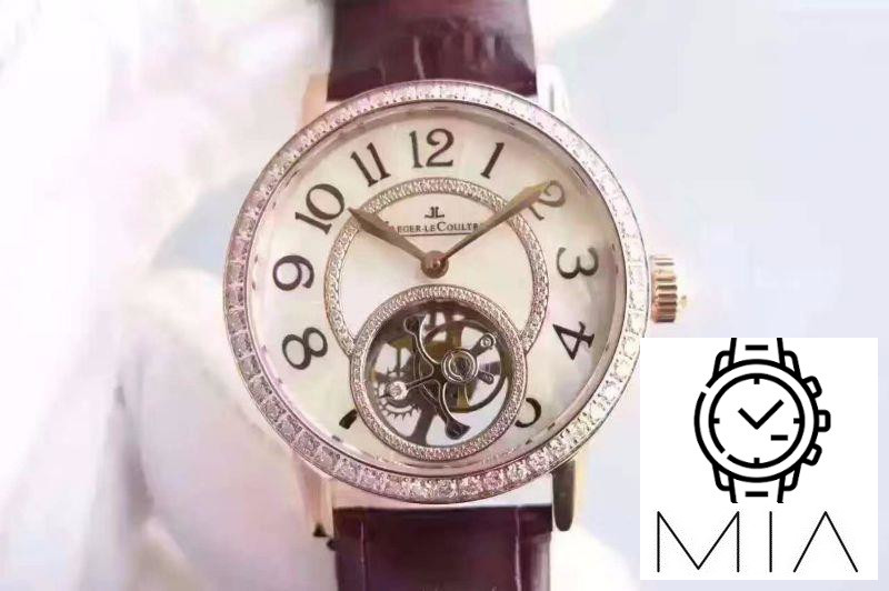 Jaeger-LeCoultre Rendez-Vous Tourbillon 3412405 White Mother Of Pearl Dial