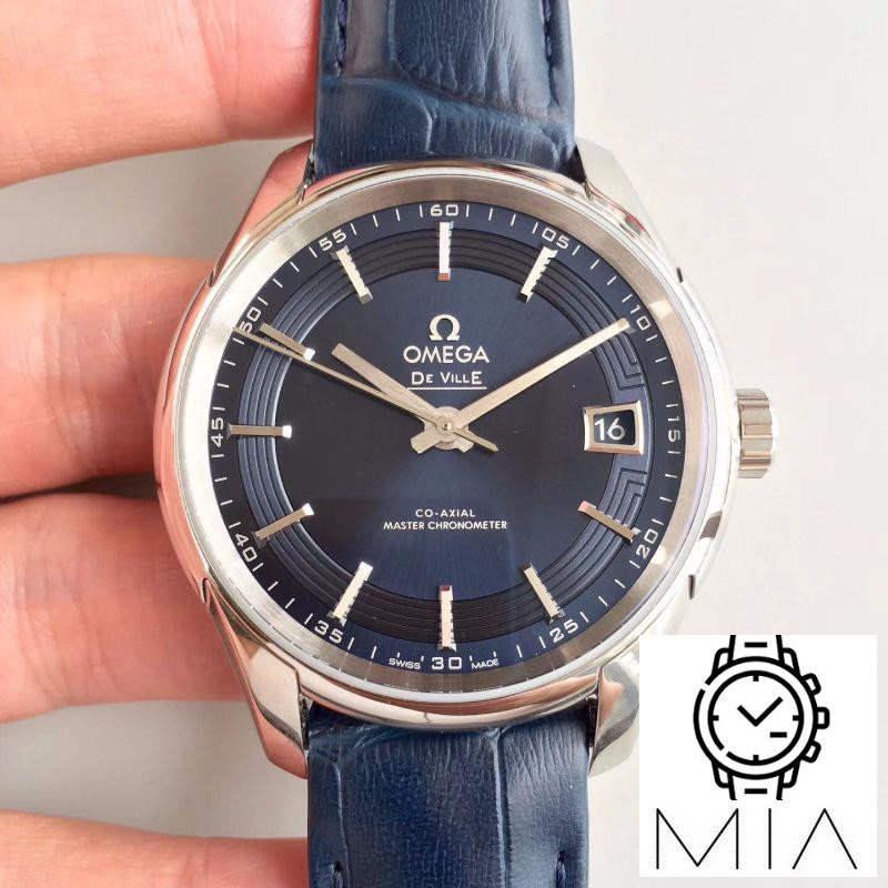 Omega De Ville Hour Vision Co-Axial 41MM 431.33.41.21.03.001 3S Factory Blue Dial