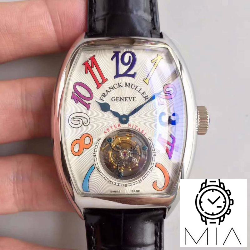 Franck Muller Crazy Color Dreams Tourbillon 8880 White Dial