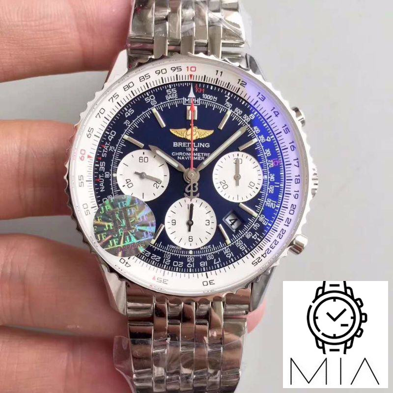 Breitling Navitimer 01 AB012012/BB01/447A JF Factory Blue Dial