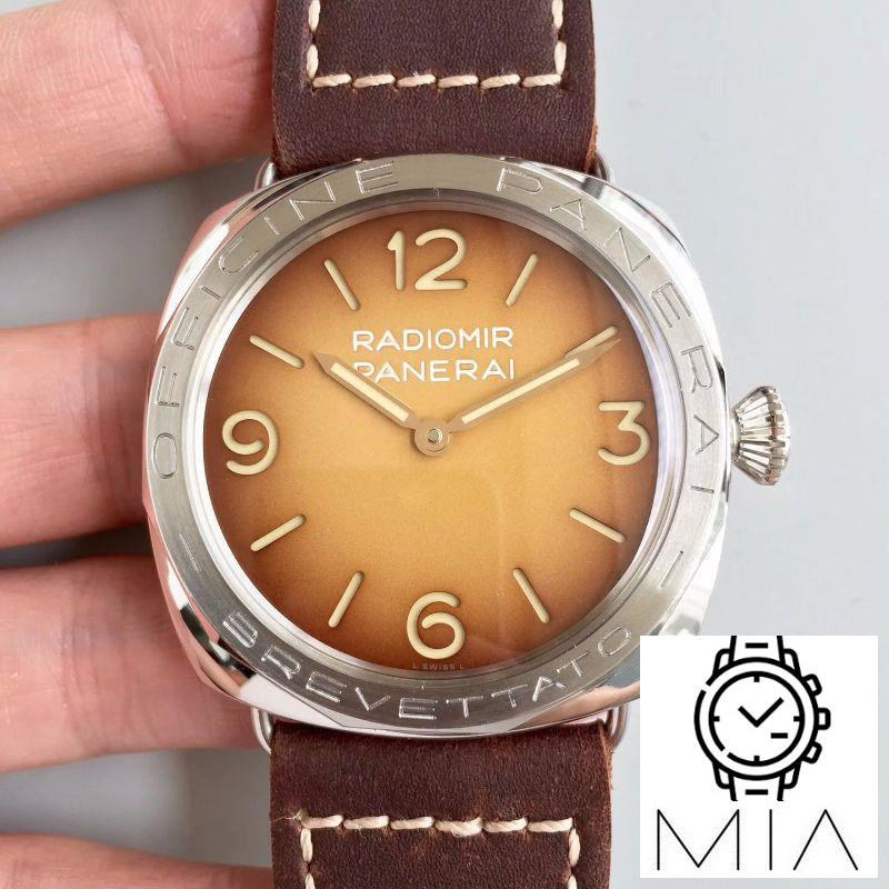 Panerai Radiomir 3 Days Acciaio Brevettato PAM687 ZF Factory Brown Dial