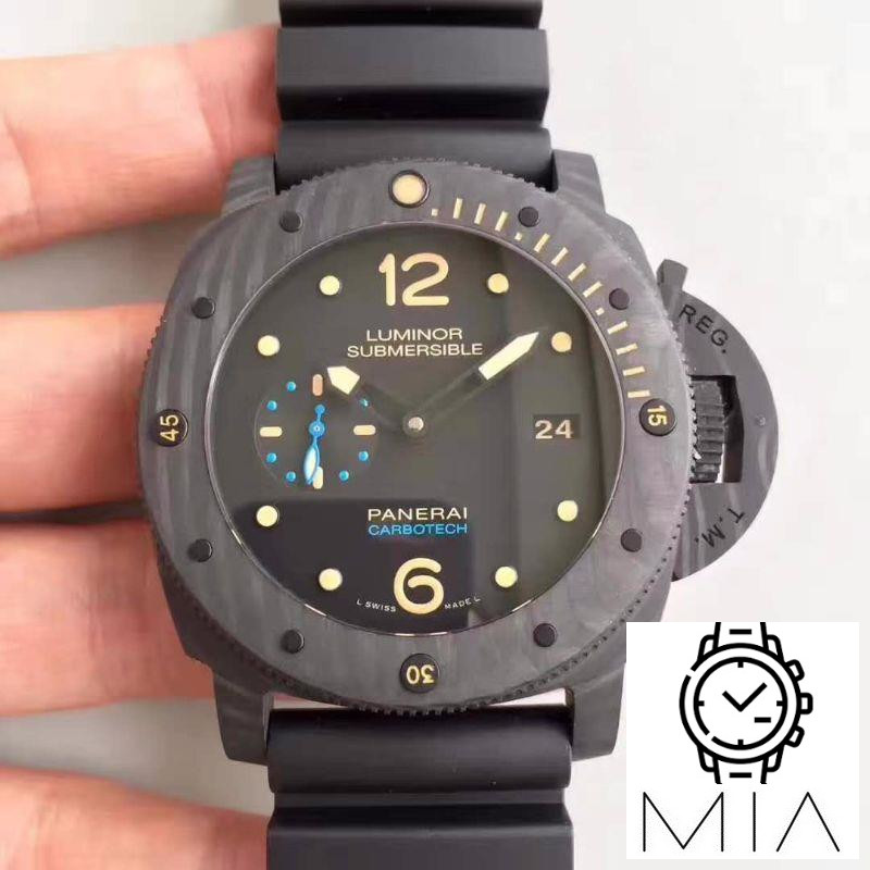 Panerai Luminor Submersible 1950 PAM616 VS Factory V3 Black Dial