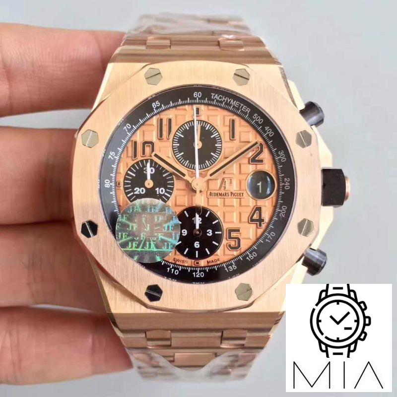 Audemars Piguet Royal Oak Offshore 26470OR.OO.1000OR.01 JF Factory V2 Gold Dial