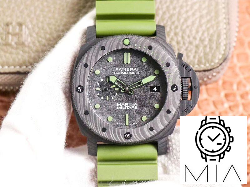 Panerai Submersible Marina Militare Carbotech 47MM PAM00961 VS Factory