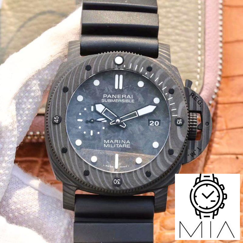 Panerai Submersible Marina Militare Carbotech 47MM PAM00979 VS Factory