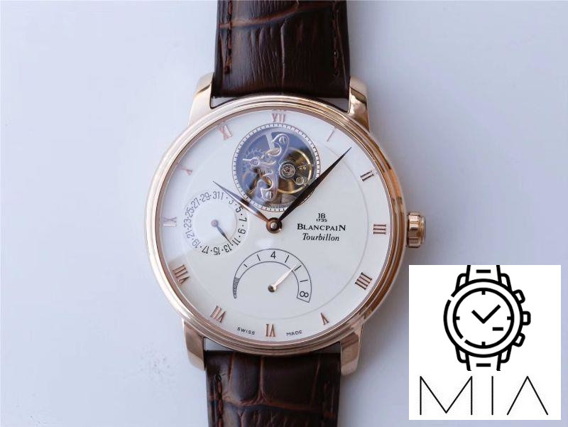 Blancpain Villeret Tourbillon 8 Jours 6025-3642-55b JB Factory