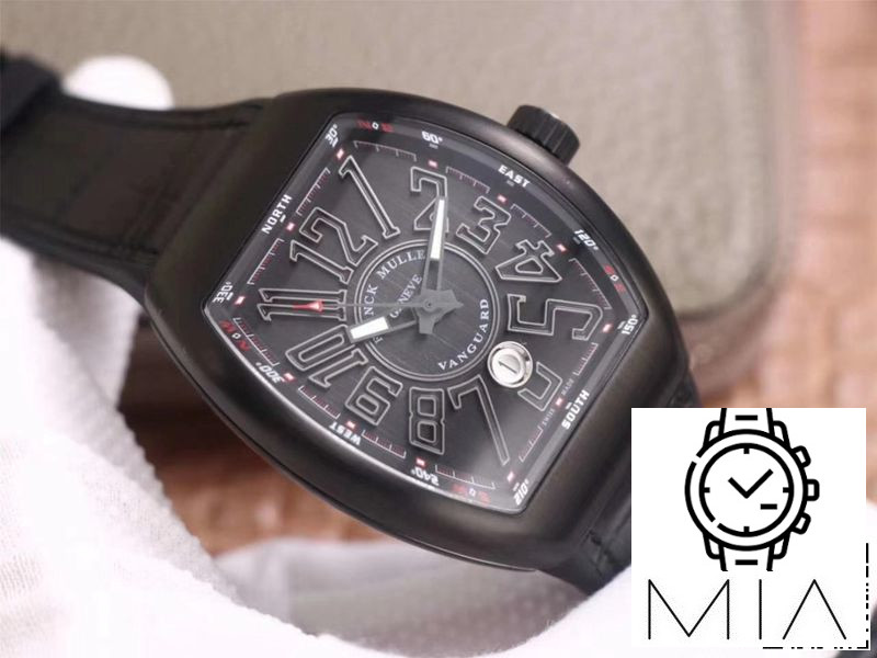 Franck Muller Vanguard V 45 SC DT TT NR BR TT ZF Factory Black Dial