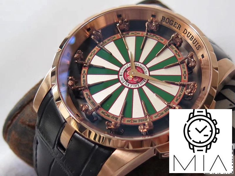 Roger Dubuis Excalibur RDDBEX0398 Knights of the Round Table II ZF Factory Rose Gold