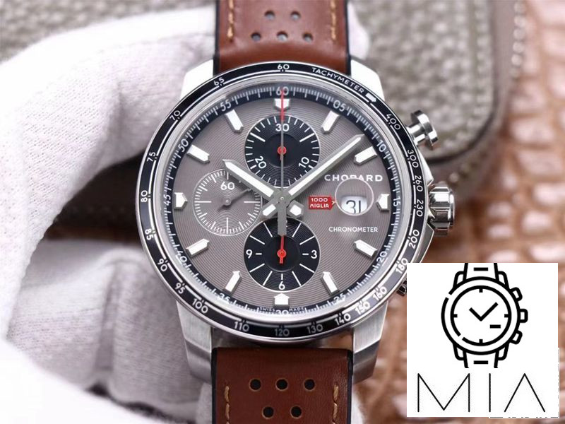 Chopard Classic Racing Mille Miglia GTS Chronograph 168571-3004 V7 Factory Gray Dial