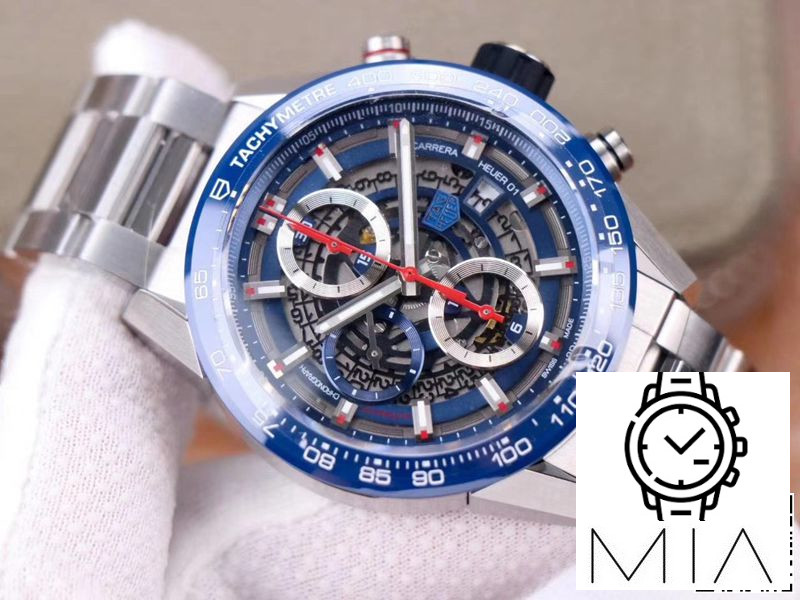 Tag Heuer Carrera Calibre Heuer 01 CAR201T.BA0766 Chronograph XF Factory Blue Dial