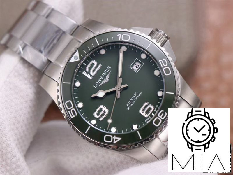 Longines Hydroconquest L3.781.4.06.6 ZF Factory Green Dial