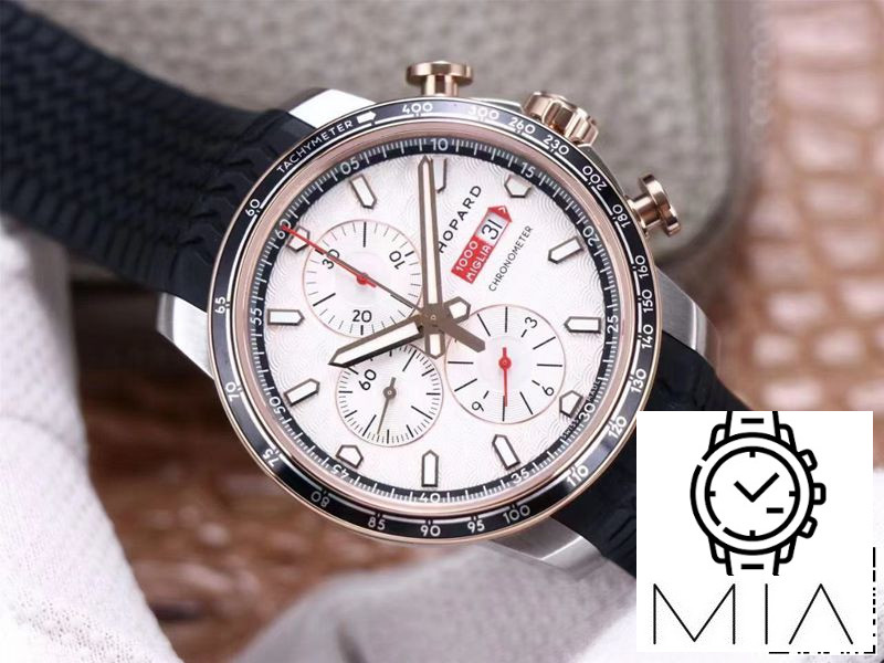 Chopard Classic Racing Mille Miglia GTS Chronograph 168571-6001 V7 Factory White Dial