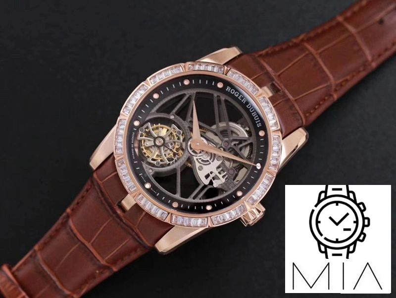 Roger Dubuis Excalibur RDDBEX0404 JB Factory V3 Rose Gold Tourbillon