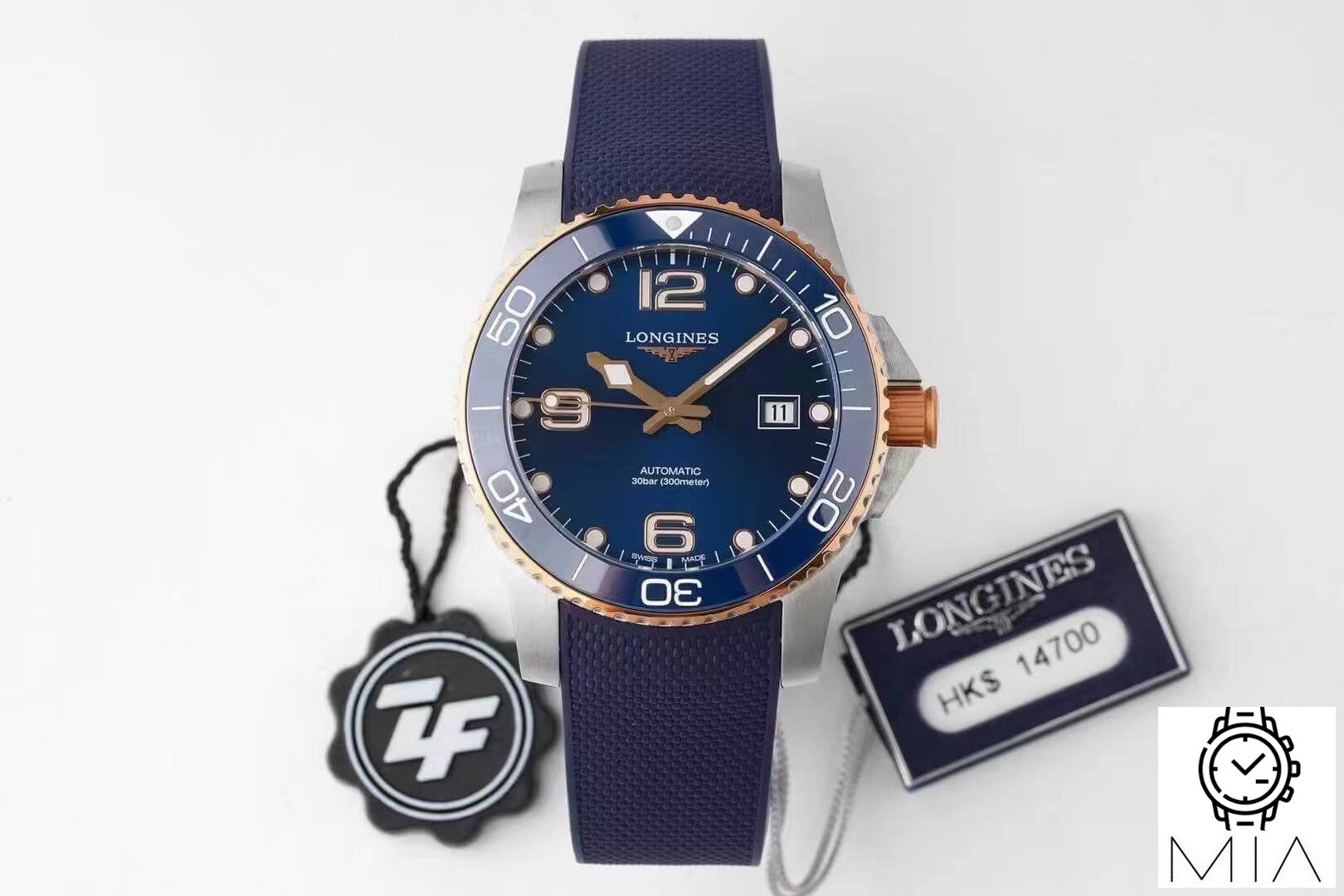 Longines Concas L3.781.3.98.9 ZF Factory Blue Strap