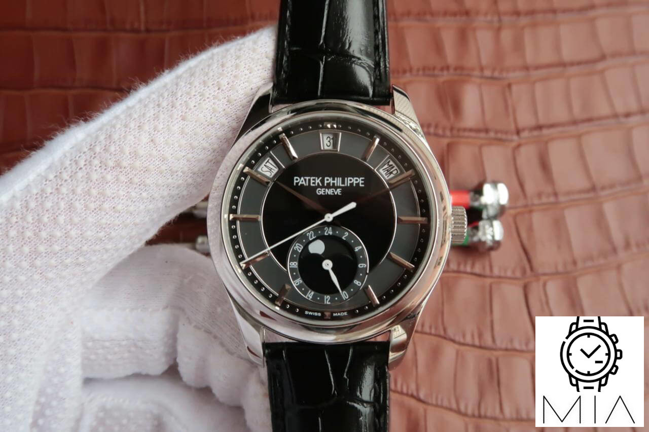 Patek Philippe Grand Complications 5205R-001 KM Factory Black Strap