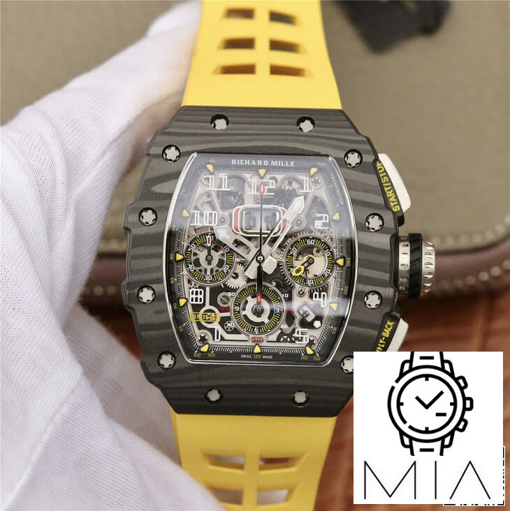 Richard Mille RM11-03 KV Factory Rubber Strap