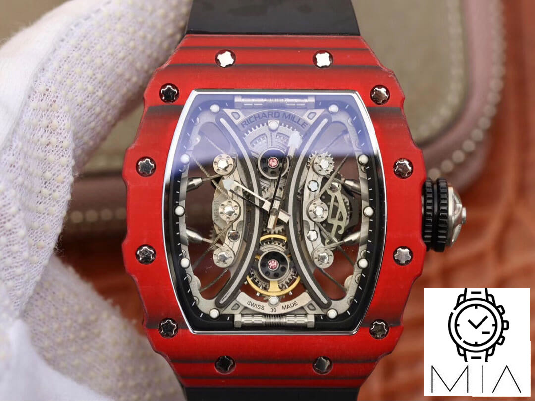 Richard Mille RM53-01 KV Factory Rubber Strap