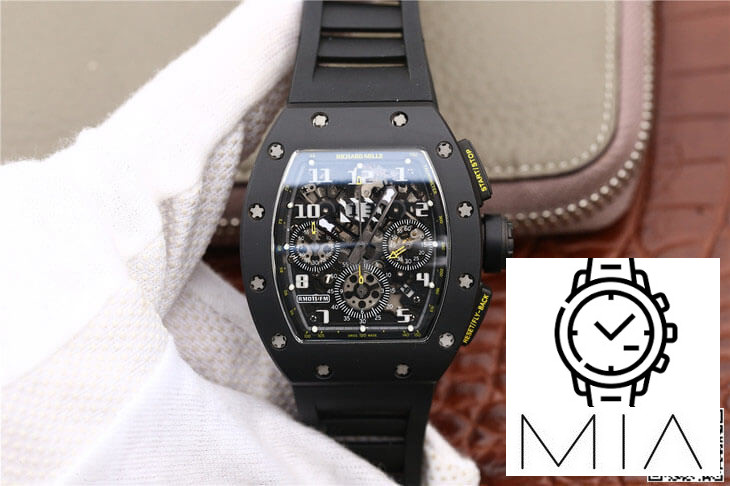 Richard Mille RM-011 KV Factory Black Case