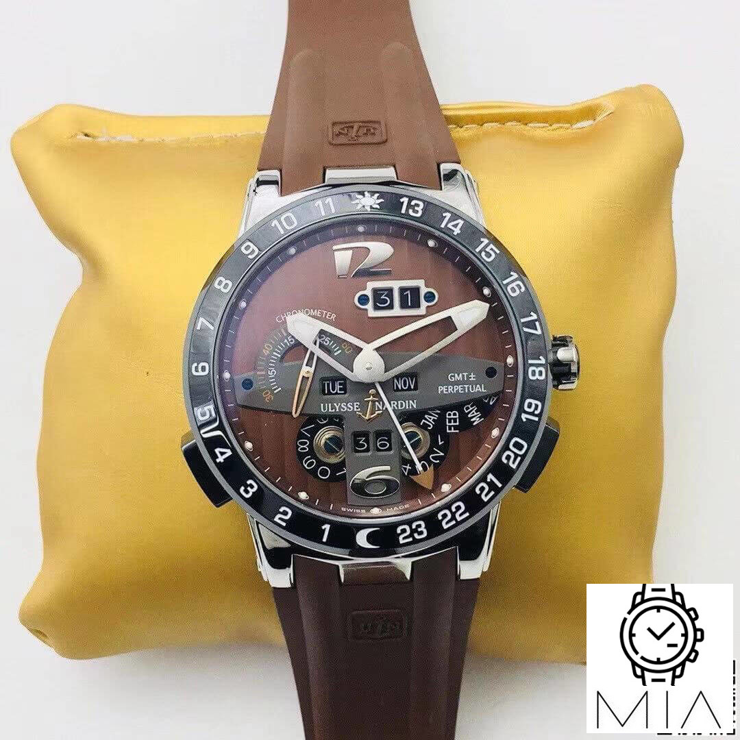 Ulysse Nardin El Toro 322-00 TW Factory Brown Strap