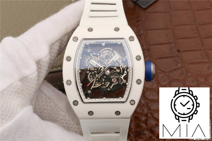 Richard Mille RM055 KV Factory White Case