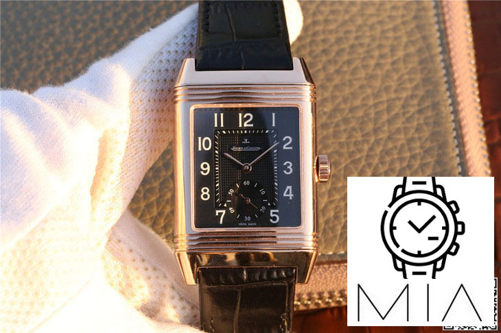 Jaeger LeCoultre Reverso Q3732470 Black Strap