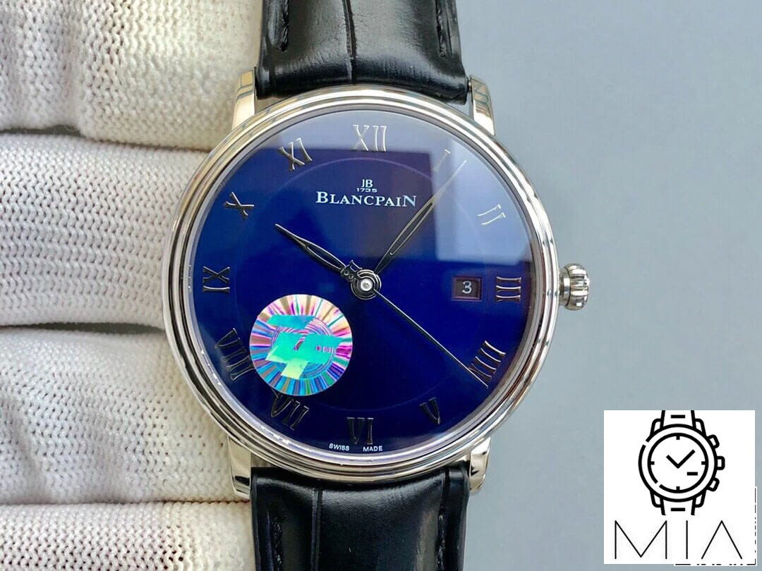 Blancpain Villeret 6551-1127-55B ZF Factory Black Strap