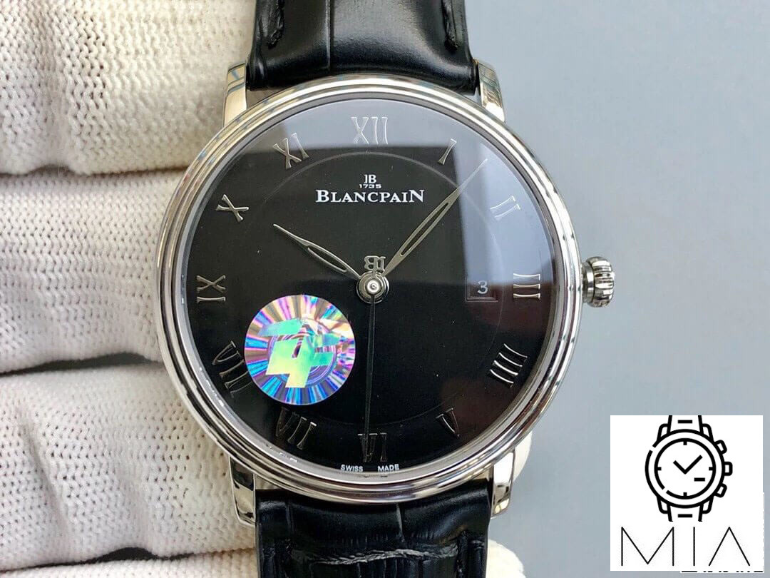 Blancpain Villeret 6551-1127-55B ZF Factory Black Strap