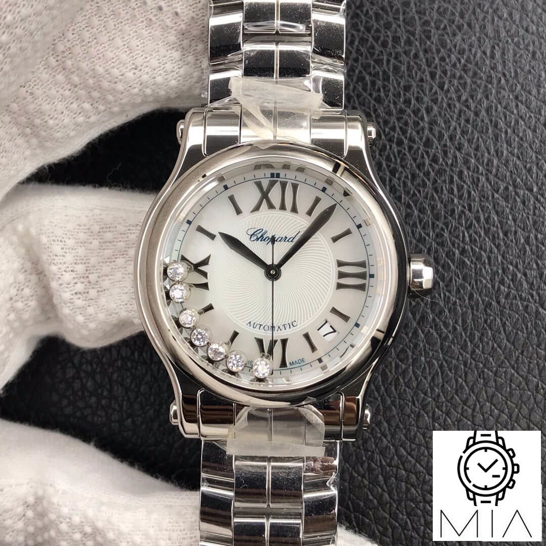 Chopard Happy Diamonds 278559-3002 YF Factory Stainless Steel Strap