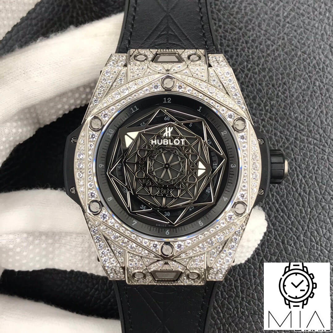 Hublot Big Bang 415.NX.1112.VR.1704.MXM17 WWF Factory Diamond Case