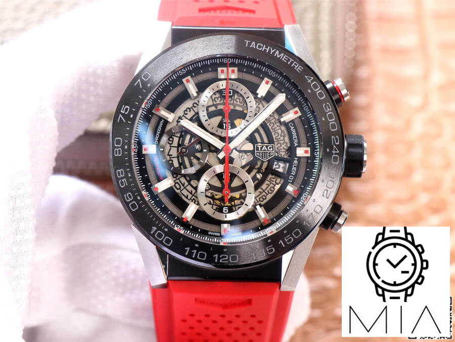 TAG Heuer Carrera CAR2A1Z.FT6050 XF Factory Red Strap